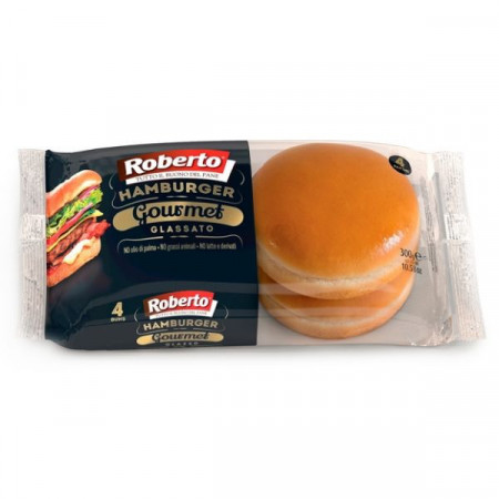 Roberto Hamburger Paine cu Ulei din Seminte de Floarea Soarelui 300g