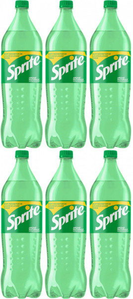 Sprite Bautura Racoritoare Carbogazoasa cu Gust de Lamaie si Lamaie Verde 6 buc x 1.25L