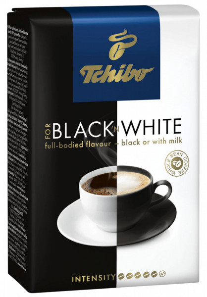 Tchibo Black & White Cafea Macinata Prajita 500g