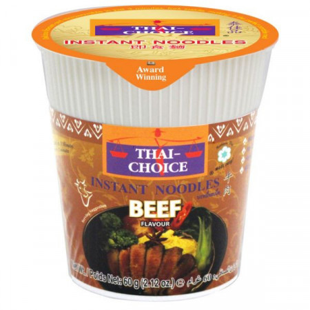Thai Supa Instant cu Fidea cu Aroma de Vita 60g