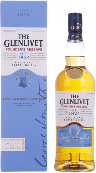 The Glenlivet American Oak Selection Whisky Scotian 40% Alcool 700ml