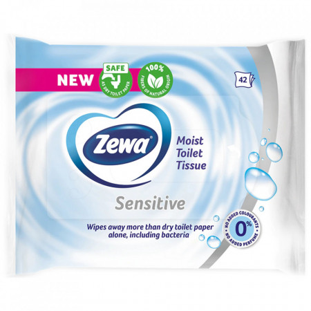 Zewa Sensitive Hartie Igienica Umeda 42bucati