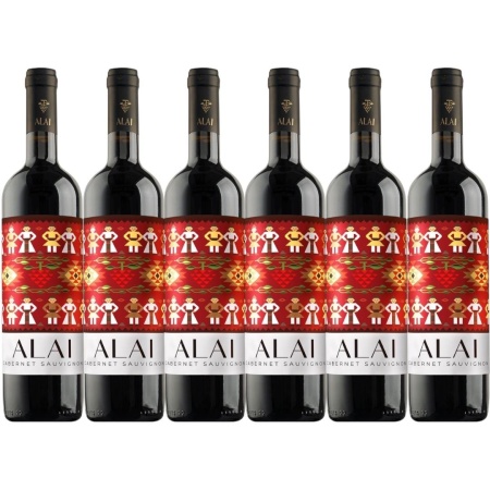 ALAI CABERNET SAUVIGNON demisec bax 0.75L x 6 sticle