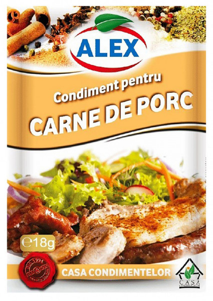 Alex Condiment pentru Carne de Porc 18g