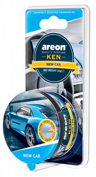 Areon Ken Odorizant Auto si Casa Blister New Car 35g