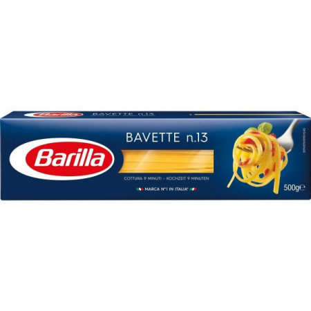 Barilla Bavette No 13 Paste Alimentare din Gris de Grau Dur 500g