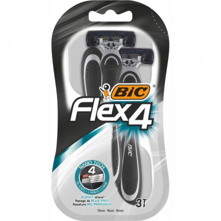 Bic Flex 4 Aparat de Ras 3bucati