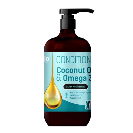 BIO NATURELL Balsam Coconut Oil & Omega 3, 946ml