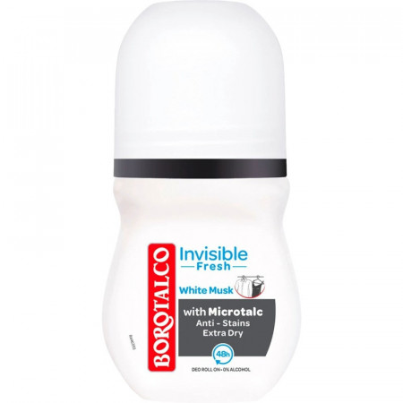 Borotalco Invisible Fresh Deo Roll-On 50ml