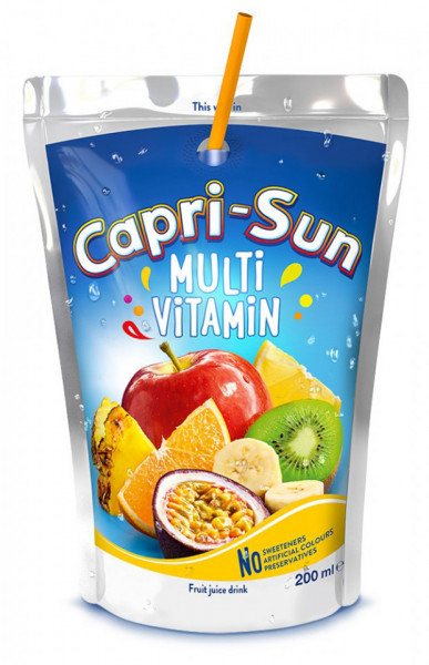 Capri-Sun Multi Vitamin Bautura cu Suc de Fructe 200ML