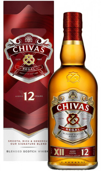 Chivas Regal Whisky Scotian 12 Ani 40% Alcool 700ml