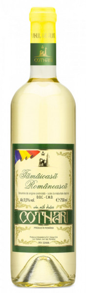 Cotnari Clasic Tamaioasa Roamneasca Vin Alb Dulce 11.5% Alcool 750ml