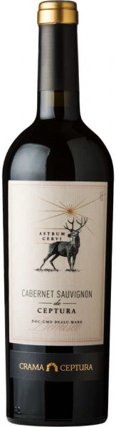 Crama Ceptura Astrum Cervi Cabernet Sauvignon Vin Rosu Demisec 14% Alcool 750ml