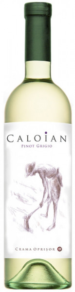 Crama Oprisor Caloian Pinot Grigio Vin Alb Sec 13.5% Alcool 750ml