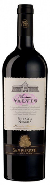 Domeniile Samburesti Chateau Valvis Feteasca Neagra Vin Rosu Sec 15% Alcool 750ml