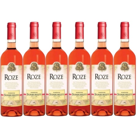Domeniile Samburesti Roze bax 0.75L x 6 sticle