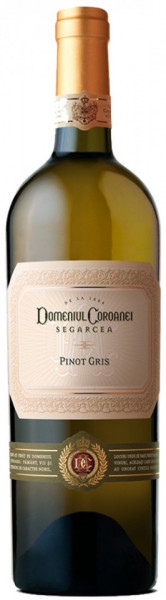 Domeniul Coroanei Segarcea Prestige Pinot Gris Vin Alb Sec 12.5% Alcool 750ml