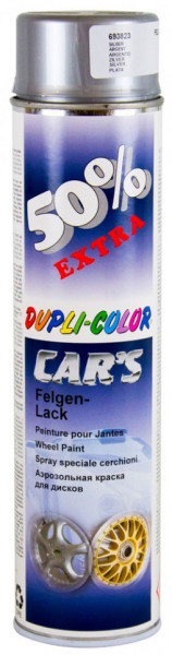 Duplicolor Spray Vopsea pentru Jante Auto Argintiu 600ml