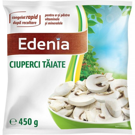 Edenia Ciuperci Taiate 450g