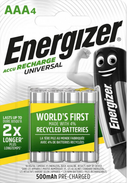 Energizer Baterii Reincarcabile Power Plus AAA HR03 4buc