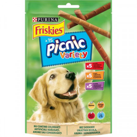 Friskies Picnic Variety Recompense pentru Caini 8buc 126g