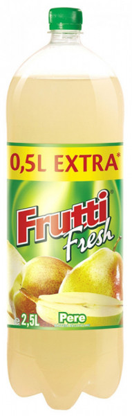 Frutti Fresh Bautura Racoritoare Carbogazoasa cu Pere 2.5L la Pret de 2L