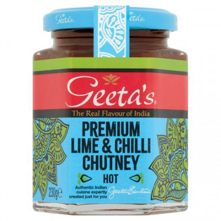 Geeta’s Chutney Lime Chili 230g