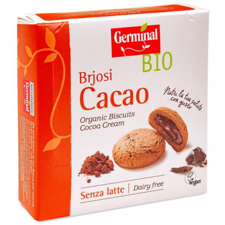 Germinal Biscuiti Bio cu Crema de Cacao 200g
