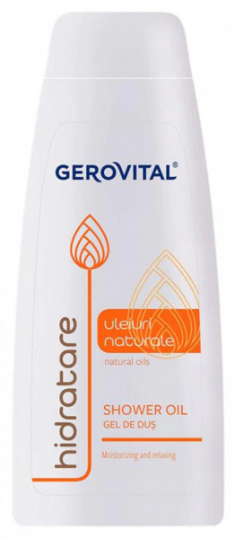 Gerovital Gel de Dus cu Uleiuri Naturale 400ml