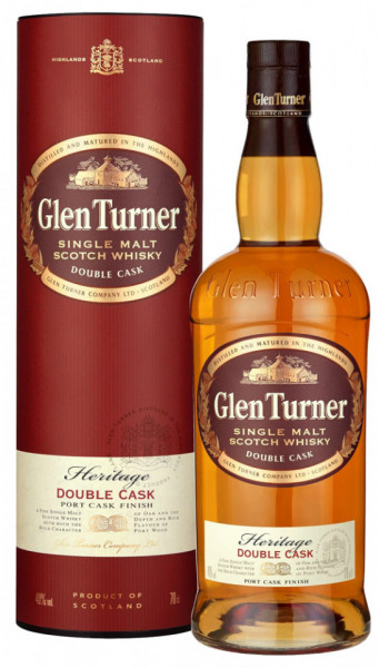 Glen Turner Whisky Single Malt Heritage Reserve Double Cask Whisky 40% Alcool 700ml