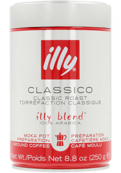 Illy Classico Filter Coffee Arabica Cafea Macinata Prajita 250g