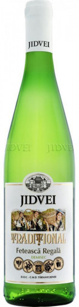 Jidvei Traditional Feteasca Regala Vin Alb Demisec 11.5% Alcool 750ml