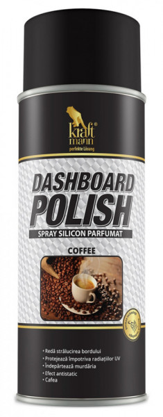 Kraftmann Spray Silicon pentru Bord cu Aroma de Cafea 450ml