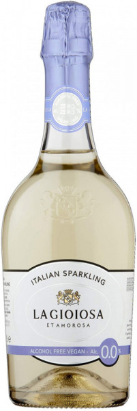 La Gioiosa Vin Spumant Alb Vegan 0% Alcool 750ml