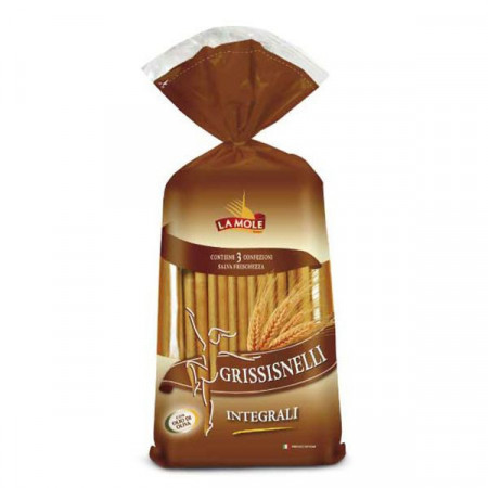 La Mole Grisine Integrale cu Tarate de Grau Ulei de Masline si Ulei de Palmier 300g