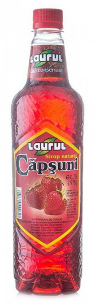 Laurul Sirop de Capsuni 750ML