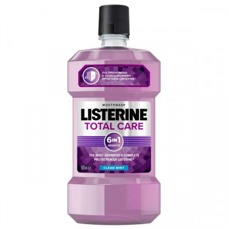 Listerine Total Care 6in1 Apa de Gura pentru Protectia Completa a Dintilor 500ml