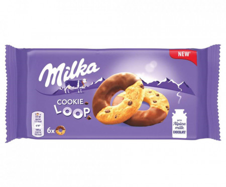 Milka Cookie Loop Fursecuri 132g
