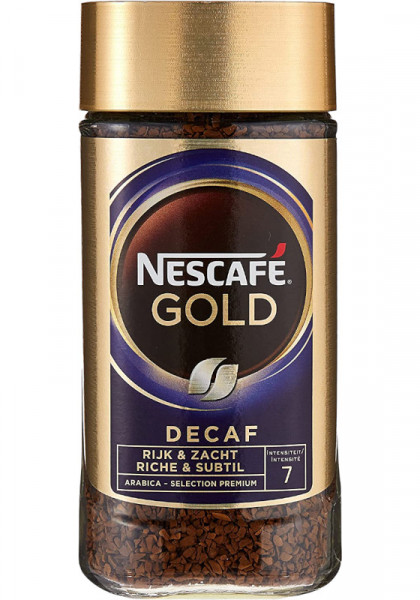Nescafe Gold Decaf Cafea Instant Decofeinizata 100g