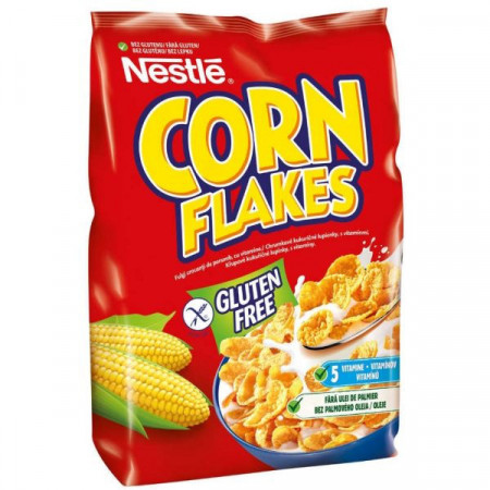 Nestle Corn Flakes Fulgi Crocanti de Porumb cu Vitamine fara Gluten 250g