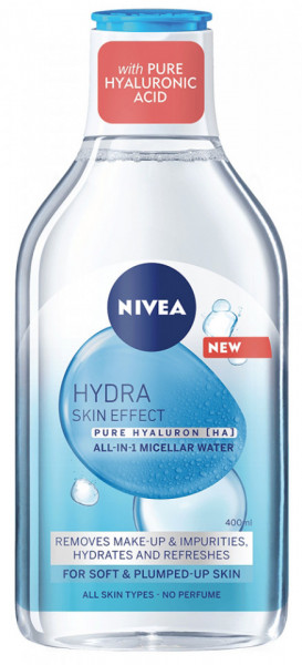 Nivea Hydra Skin Effect Apa Micelara cu Hyaluron Pur 400ml