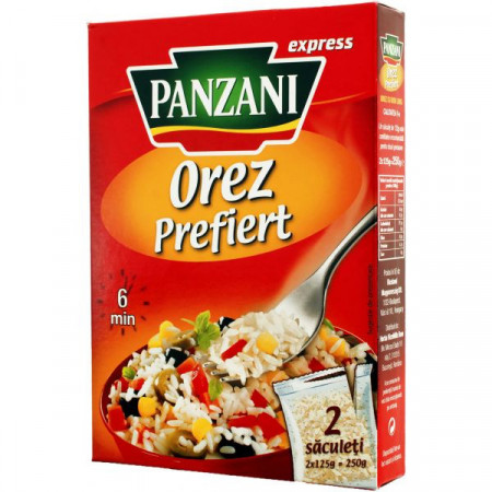 Panzani Orez Prefiert Express cu Bob Lung 250g