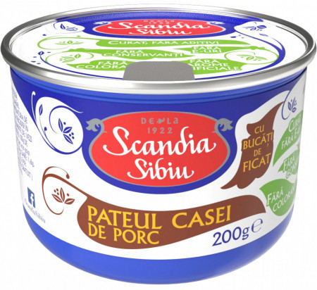Scandia Sibiu Pateul Casei de Porc 200g