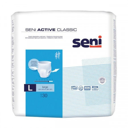 Seni Active Classic Marimea L Scutece 100-135cm 30bucati