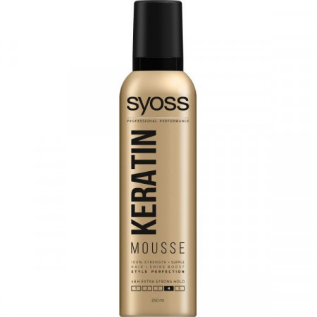 Syoss Spuma Modelatoare Keratin 250ml