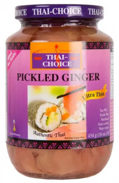 Thai Choice Pickled Ginger Ghimbir Murat 454g