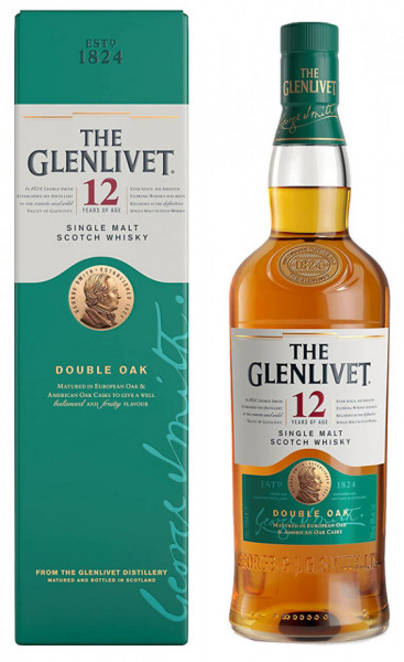 The Glenlivet Double Oak Whisky Scotian 12 Ani 40% Alcool 700ml