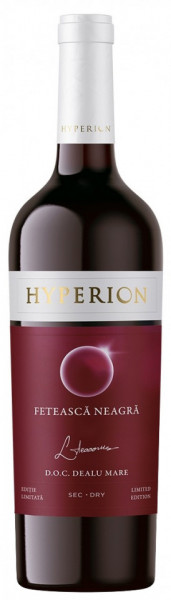 The Iconic Estate Hyperion Feteasca Neagra Vin Rosu Sec 14.5% Alcool 750ml