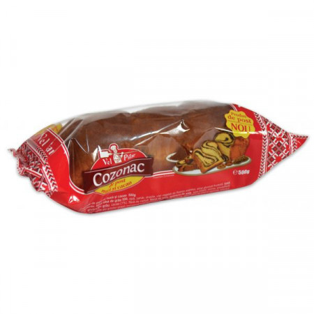 Vel Pitar Cozonac de Post cu Nuca si Cacao 500g