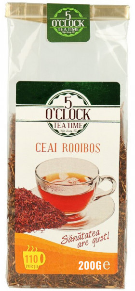 5 O'Clock Ceai Rooibos Natural 200g